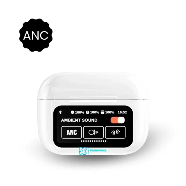 Dokunmatik Ekranlı Air Pro 2+ Anc Bluetooth Kulaklık ürün görseli 1