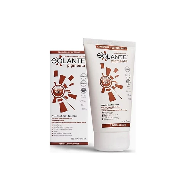 Solante Pigmenta Koyu Lekelere Karşı Güneş Losyonu Spf 50+ 150 ml ürün görseli 1