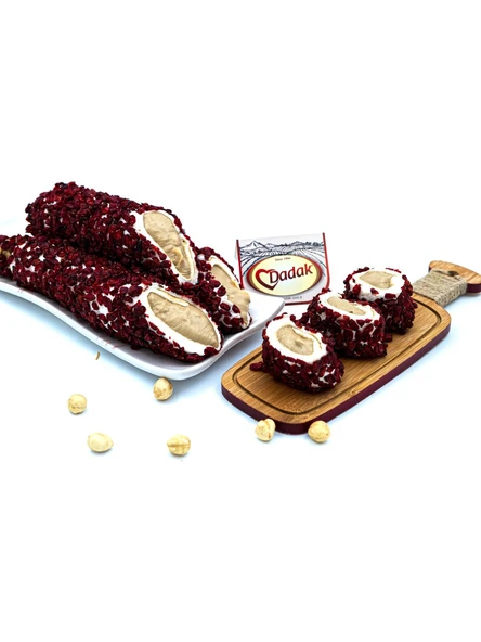 Dadak Lokum ve Kuruyemiş  Zereşk Üzüm Kaplamalı Fındık Kremalı Lokum 2 kg ürün görseli 1