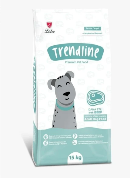 Trendline Biftekli Yetişkin Köpek Maması 15 Kg ürün görseli 1