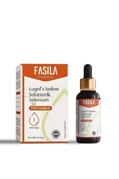 FASILA PHARMACY LUGOL'S SOLUTİON VE SELENYUM IYOT DAMLA ürün görseli 1