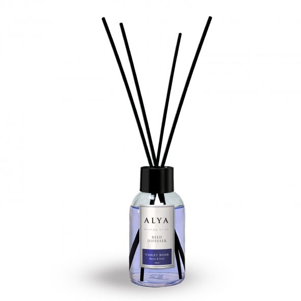 Alya Violet Bomb Bambu Çubuklu Oda Kokusu 100 ml ürün görseli 1