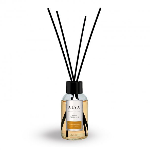 Alya Woody Oriental Bambu Çubuklu Oda Kokusu 100 ml ürün görseli 1