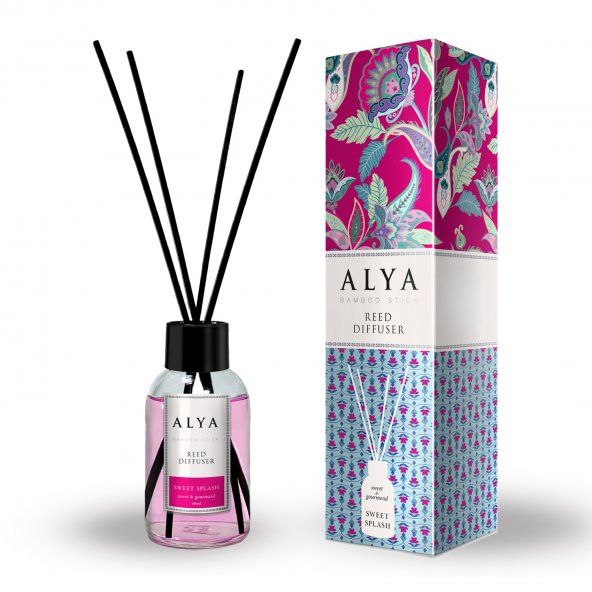 Alya Sweet Splash Bambu Çubuklu Oda Kokusu 100 ml - Resim 4