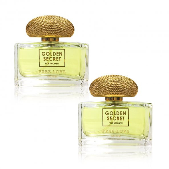 Free Love Golden Secret EDP Kadın Parfüm Seti 2 x 100 ml ürün görseli 1