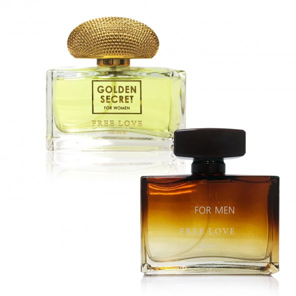 Free Love Golden Secret ve Leon EDP Parfüm Seti 2 x 100 ml ürün görseli 1