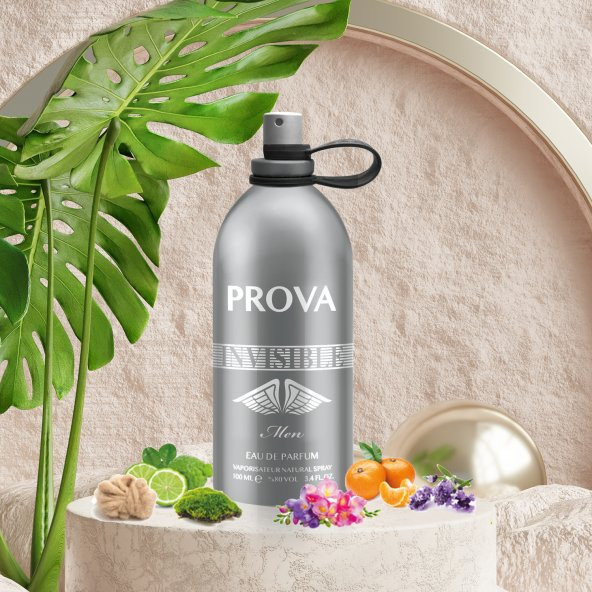 Prova Invisible EDP Erkek Parfüm 120 ml - Resim 4