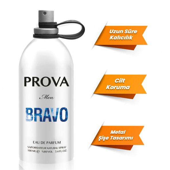 Prova Bravo EDP Erkek Parfüm 100 ml - Resim 3
