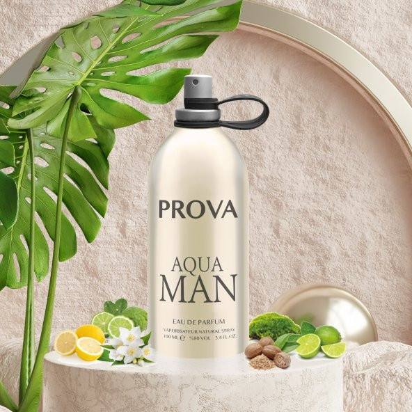 Prova Aqua Man EDP Erkek Parfüm 120 ml - Resim 4