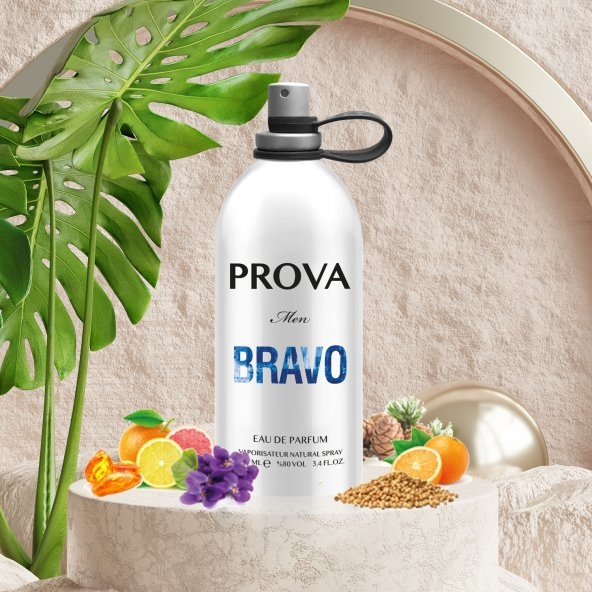 Prova Bravo EDP Erkek Parfüm 100 ml - Resim 4