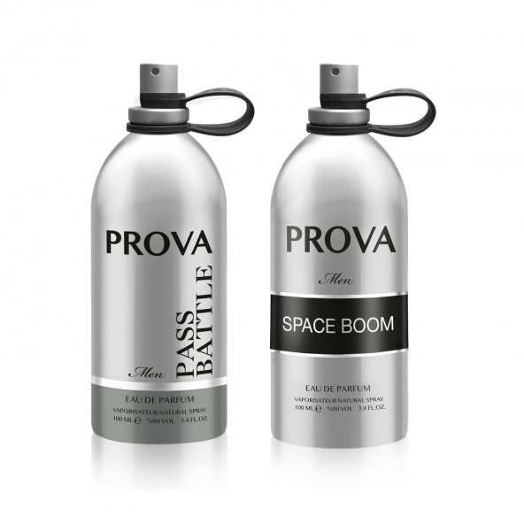 Prova Space Boom ve Pass Battle EDP Erkek Parfüm Seti 2 x 100 ml ürün görseli 1