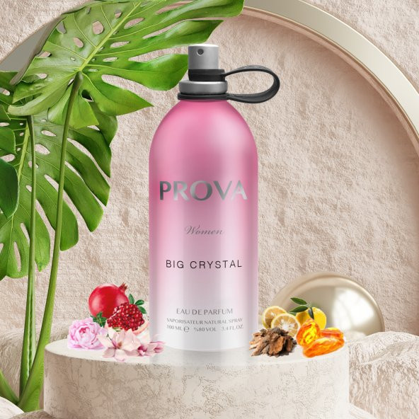 Prova Big Crystal EDP Kadın Parfüm 120 ml - Resim 4