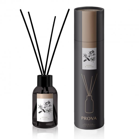 Prova Bambu Çubuklu Oda Kokusu Amber ve Vanilya Ferahlığı 100 ml ürün görseli 1