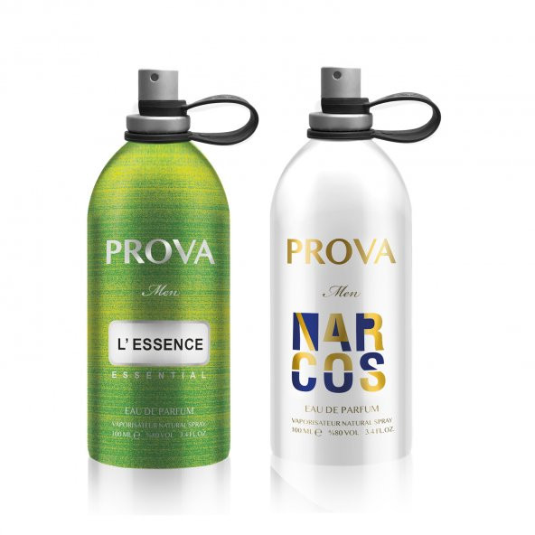 Prova LEssence 100 ml ve Narcos EDP 120 ml Erkek Parfüm Seti ürün görseli 1