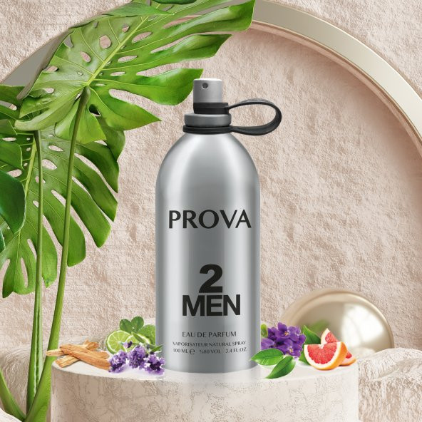 Prova 2 Men EDP Erkek Parfüm 2 x 120 ml - Resim 4