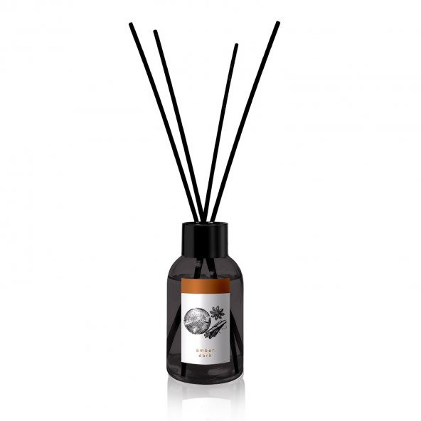 Prova Bambu Çubuklu Oda Kokusu Amber Dark 100 ml - Resim 2