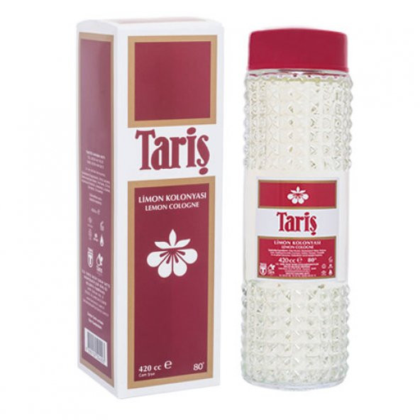 Tariş Limon Kolonyası Cam Şişe 420 cc ürün görseli 1