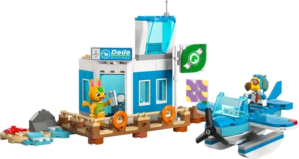 LEGO Animal Crossing Dodo Airlines ile Uçun 77051 - 7 Yaş ve Üzeri Çocuklar İçin Uçak İçeren Oyuncak Havaalanı Yapım Seti (292 Parça) ürün görseli 1
