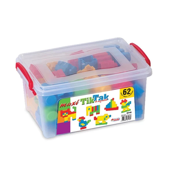 MAXI TİKTAK KÜÇÜK BOX 62 PARÇA ürün görseli 1