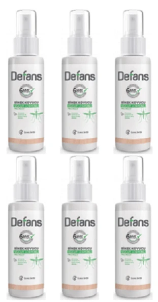 Defans Sinek Kovucu Vücut Spreyi Protect 50 ml X 6 ADET ürün görseli 1