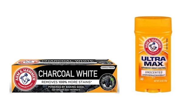 Arm&Hammer White Kömür Beyazlatıcı Diş Macunu 75Ml+Arm&Hammer Ultra Max Unscented Deo Stick 73 Gr ürün görseli 1