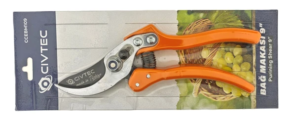Civtec EBM109 Bağ Makası 9" Vakumlu ürün görseli 1