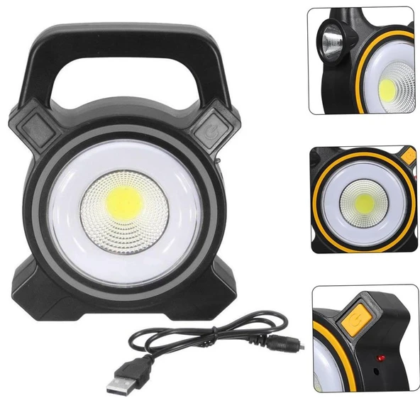 Powermaster JY-819A 3 Modlu Solar + Şarjlı Çalışma Lambası ürün görseli 1