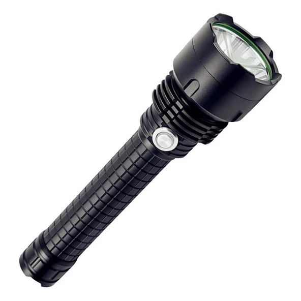 Powermaster 1200 Lümen Uzun Menzilli Şarjlı El Feneri ürün görseli 1