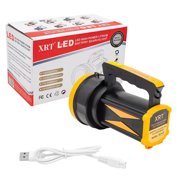 Powermaster XJ-2 500Lm Şarjlı Ledli 3 Kademeli El Feneri ürün görseli 1