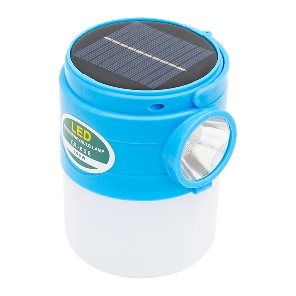 Powermaster 100W Çok Fonksiyonlu Solar Acil Durum Lambası ürün görseli 1