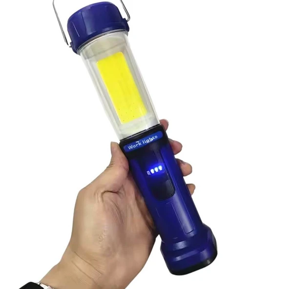 Powermaster HK-802 Şarjlı 5 Modlu Çalışma Lambası - Resim 3
