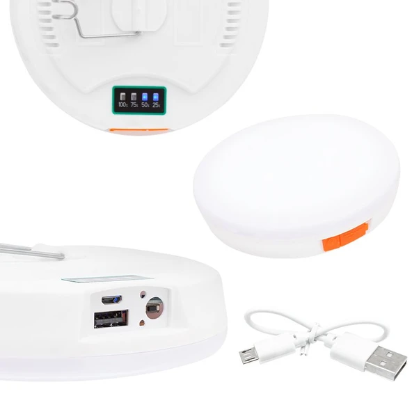 Powermaster MX-81005 Enerji Tasarruflu USB Şarjlı Kamp Lambası ürün görseli 1
