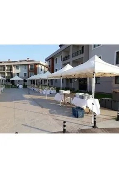 -- KREM--3x3 PORTATİF 1.SINIF KOLAYKURULUM ÇARDAK-TENTE--GAZEBO ürün görseli 1