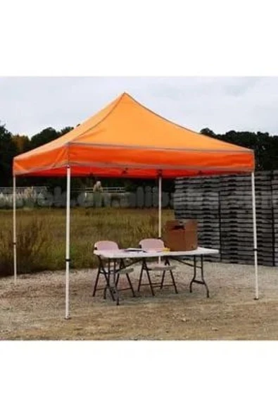 -- TURUNCU--3x3 PORTATİF 1.SINIF KOLAYKURULUM ÇARDAK-TENTE--GAZEBO ürün görseli 1