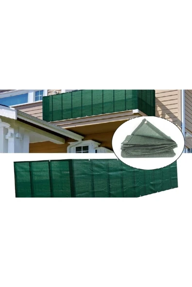 50cm X 7mt Balkon Demiri-korkuluğu Örtüsü Balkon File Gölgelik ürün görseli 1