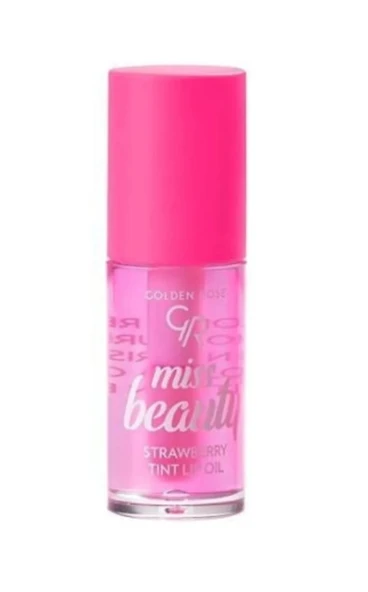 Golden Rose Miss Beauty Strawberry Tint Lip Oil ürün görseli 1