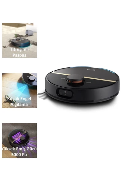 7000 Serisi HomeRun Aqua Islak Kuru Robot Süpürge, Sarj İstasyonlu, XU7000/01 ürün görseli 1