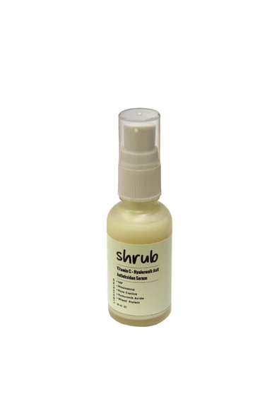 VİTAMİN C +HYALURONİK ASİT ANTİOKSİDAN SERUM ürün görseli 1