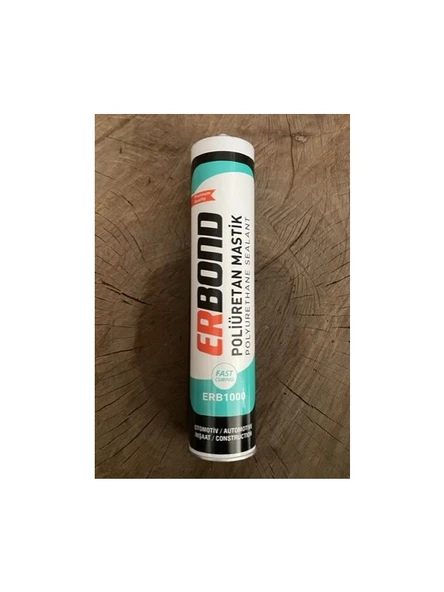 Erbond Pu Mastik Beyaz Güçlü Silikon Metal Yapıştırıcı Otomotiv İnşaat 280 ML ürün görseli 1