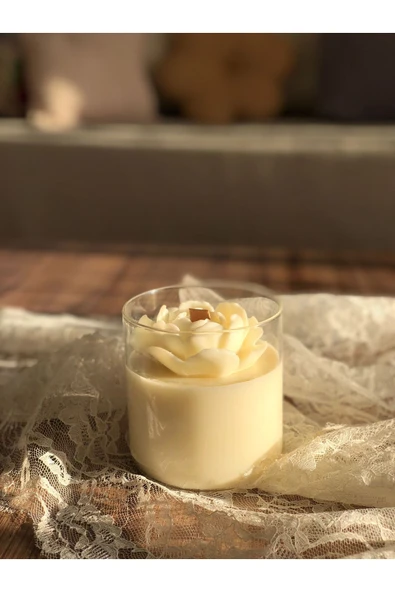 EL YAPIMI AROMATERAPİ SOYA MUM ürün görseli 1