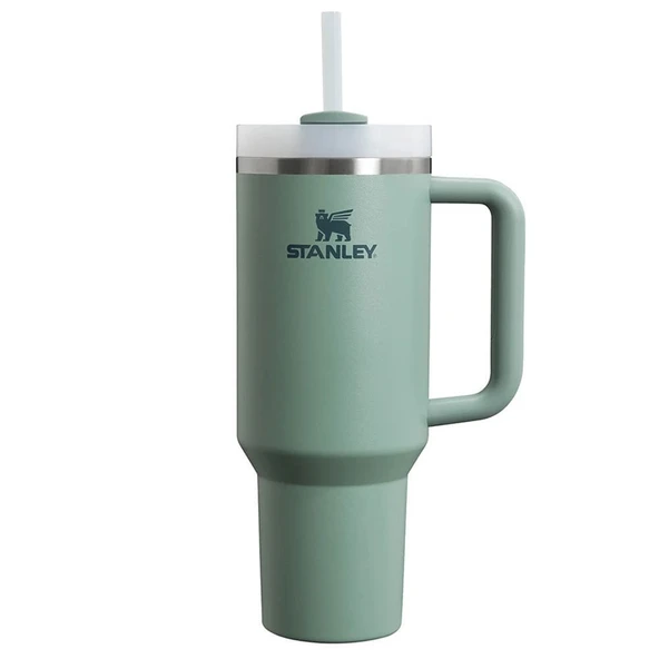 Stanley Quencher Pi̇petli̇ Termos 1.18 Li̇tre Yeşi̇l Renk ürün görseli 1