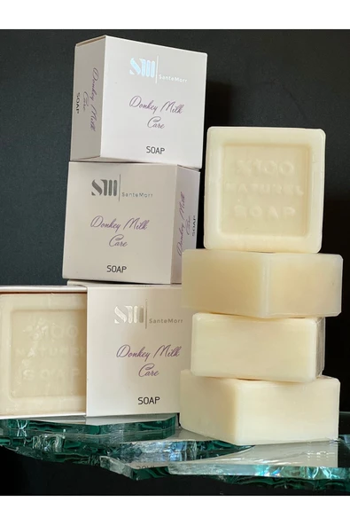SanteMorr Eşşek Sütlü Sabun 125 gr - Resim 3