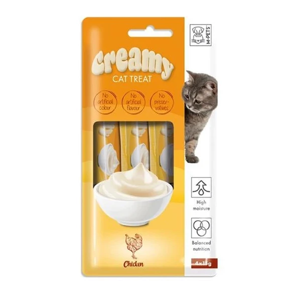 M-Pets Tavuklu Kedi Ödülü 15gr 4lü ürün görseli 1