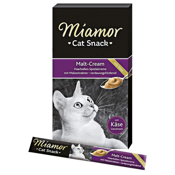 Miamor Malt Cream Peynirli Kedi Ödül Maması 6×15g ürün görseli 1