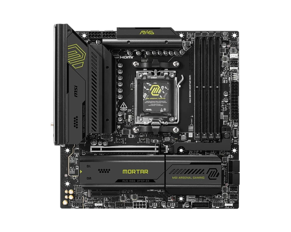 MSI  MB MAG B850M MORTAR WIFI - Resim 2