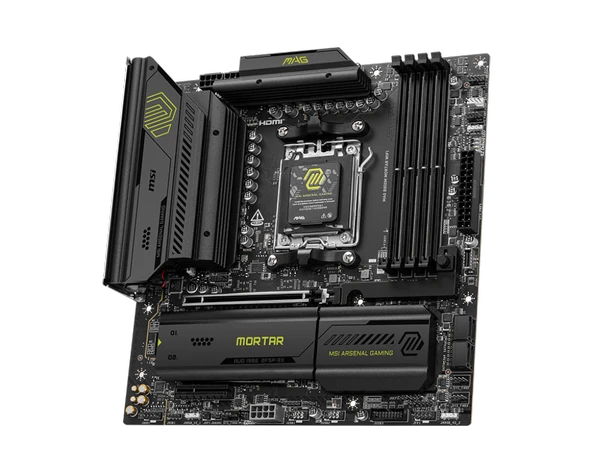 MSI  MB MAG B850M MORTAR WIFI - Resim 3