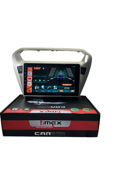 Peugeot 301 - C-Elysee (Şampanya) FİMEX 4-64 (FANLI) DSPLİ PRO OEM MULTİMEDİA ürün görseli 1