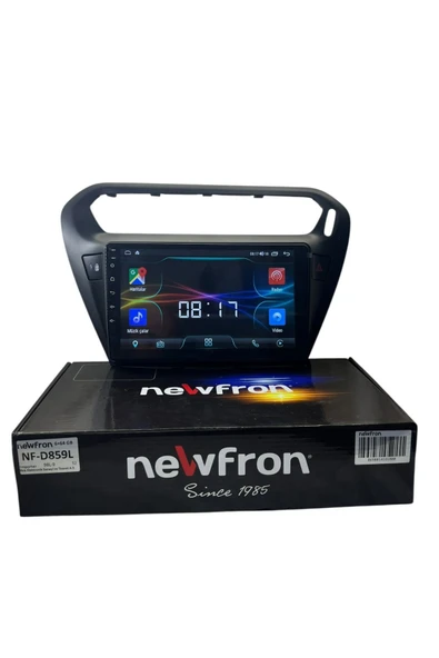 Pejo 301 -Citroen C-elyse (Siyah) NEWFRON 6-64 TAM PROFESYONEL OEM MULTİMEDİA ürün görseli 1