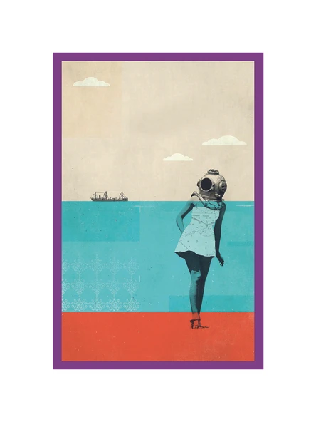 Renkli Ve Neşeli Tasarımlar  Dekoratif Hediye Not Kartı Ve Kartpostal  10x15 Cm ürün görseli 1