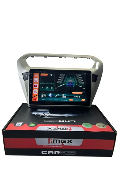 Pejo 301 Citroen C-elyse (Gri) FİMEX 4-64 (FANLI) DSPLİ PRO OEM MULTİMEDİA ürün görseli 1